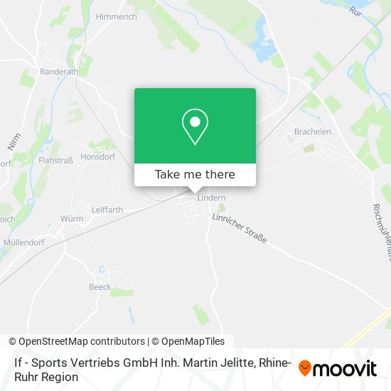 If - Sports Vertriebs GmbH Inh. Martin Jelitte map