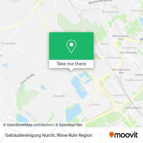 Gebäudereinigung Nurchi map