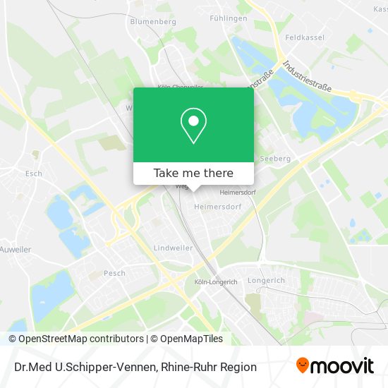 Dr.Med U.Schipper-Vennen map