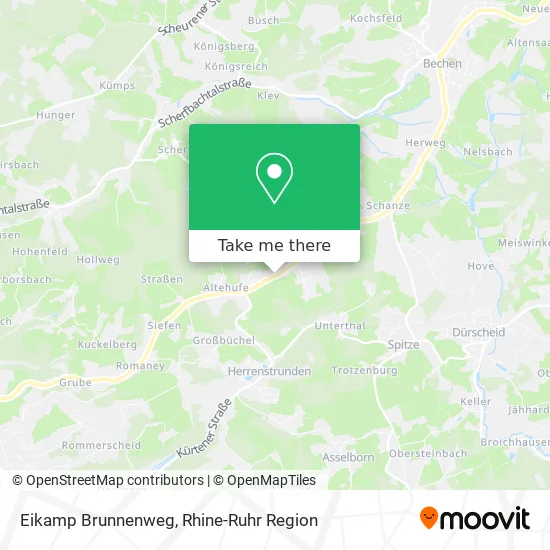 Карта Eikamp Brunnenweg