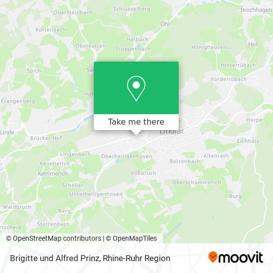 Brigitte und Alfred Prinz map