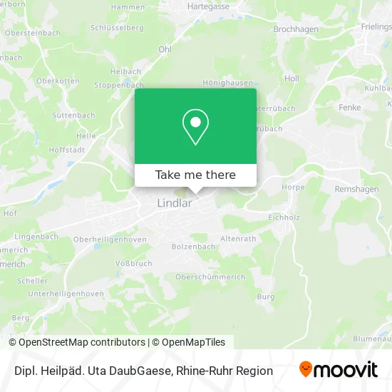 Карта Dipl. Heilpäd. Uta DaubGaese