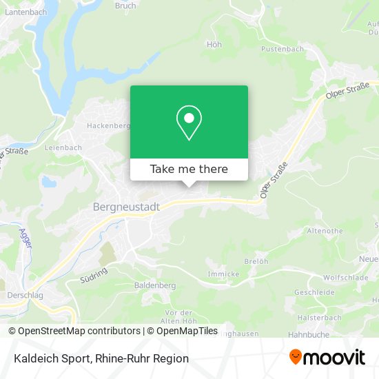 Kaldeich Sport map