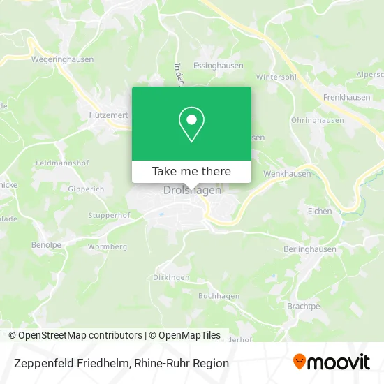 Карта Zeppenfeld Friedhelm