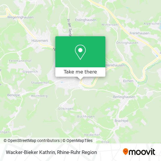 Wacker-Bieker Kathrin map