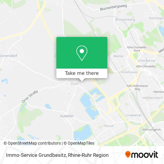 Immo-Service Grundbesitz map