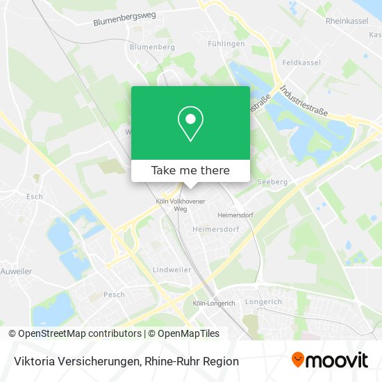 Viktoria Versicherungen map