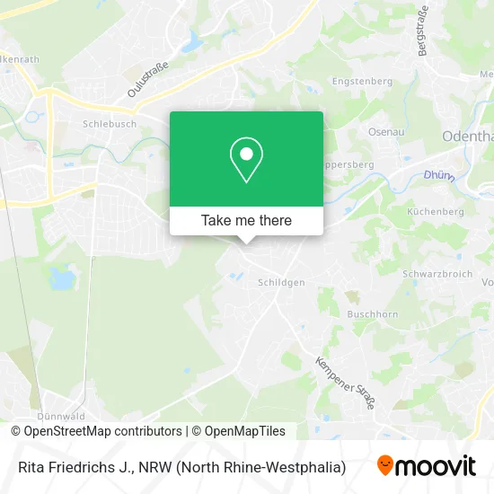 Rita Friedrichs J. map