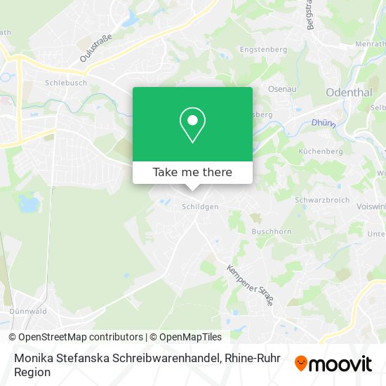 Monika Stefanska Schreibwarenhandel map