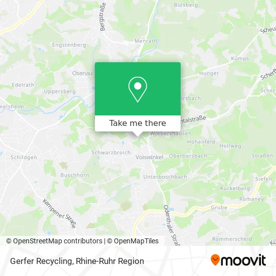 Карта Gerfer Recycling