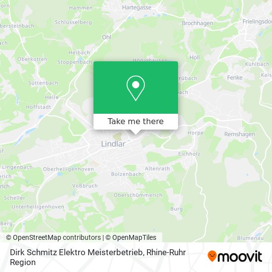 Dirk Schmitz Elektro Meisterbetrieb map