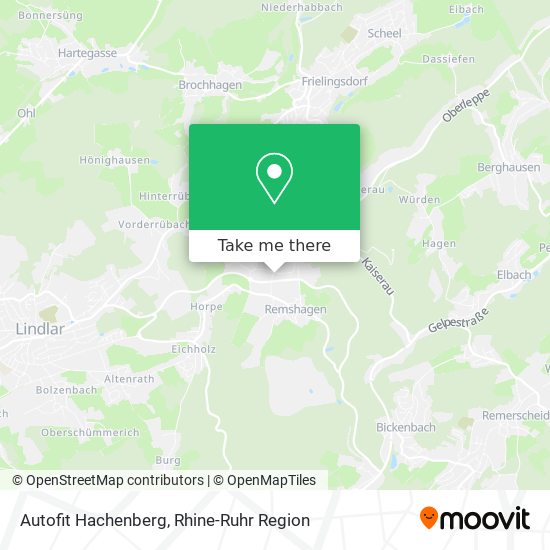 Autofit Hachenberg map