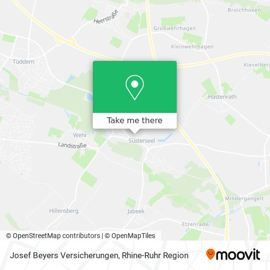 Josef Beyers Versicherungen map