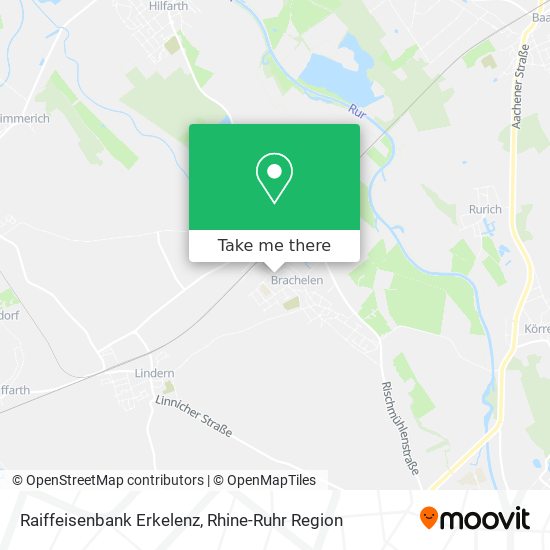 Raiffeisenbank Erkelenz map