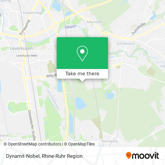 Dynamit-Nobel map