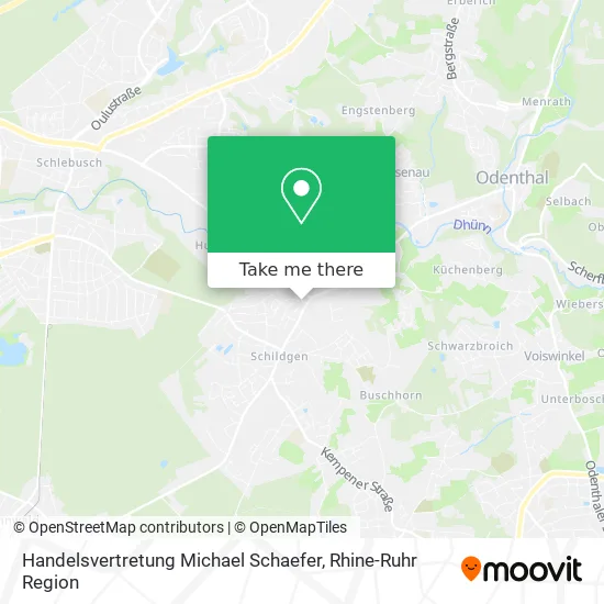 Карта Handelsvertretung Michael Schaefer