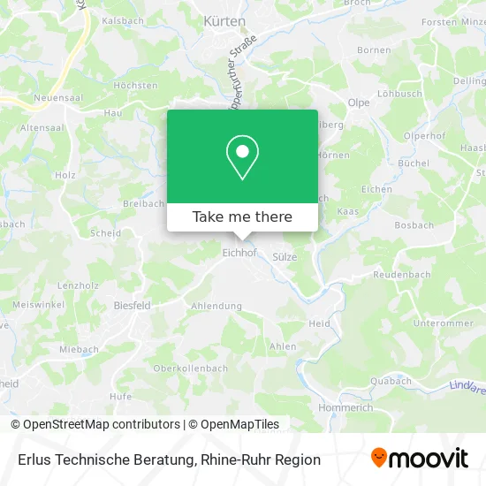 Карта Erlus Technische Beratung