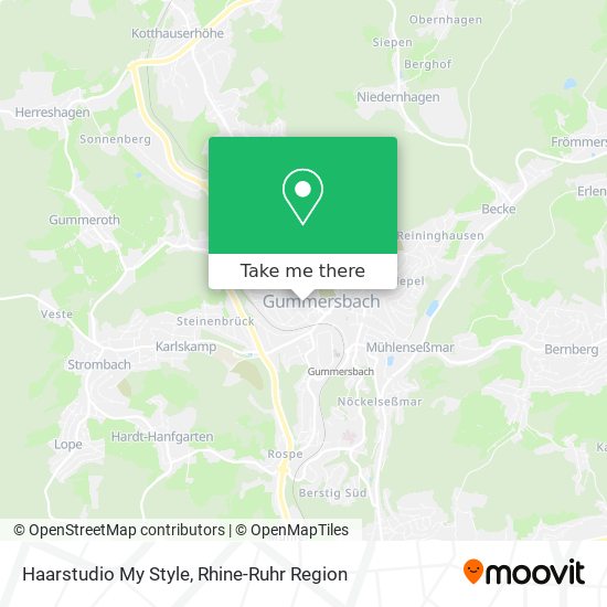 Haarstudio My Style map