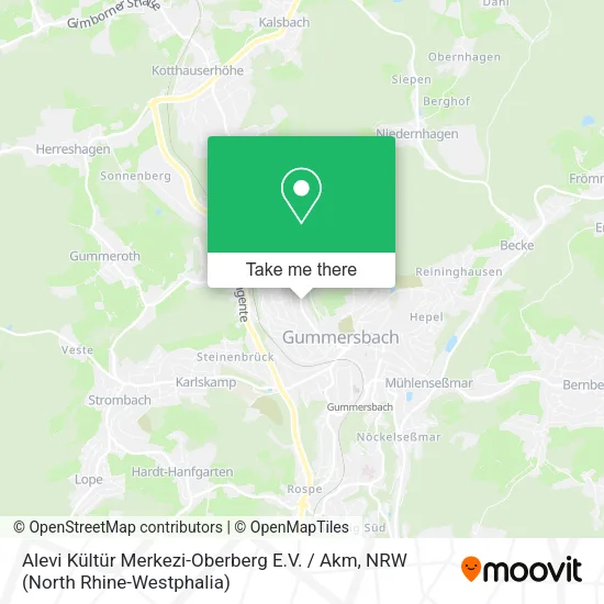 Карта Alevi Kültür Merkezi-Oberberg E.V. / Akm