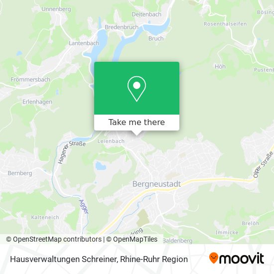 Карта Hausverwaltungen Schreiner