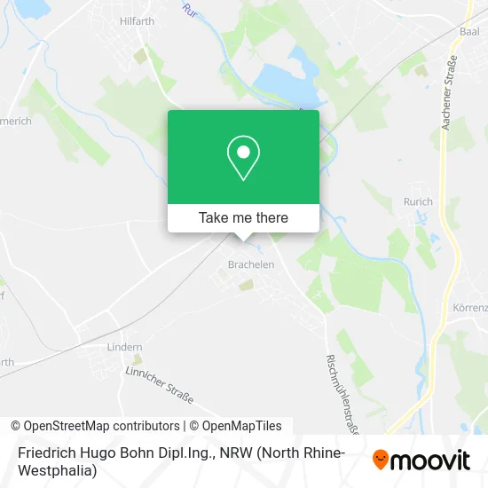 Карта Friedrich Hugo Bohn Dipl.Ing.