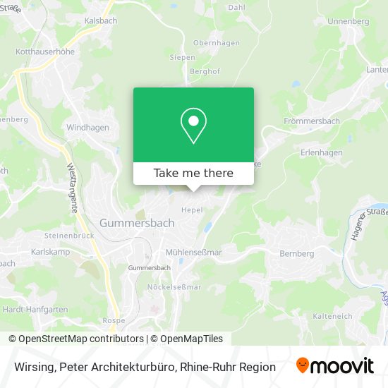 Wirsing, Peter Architekturbüro map