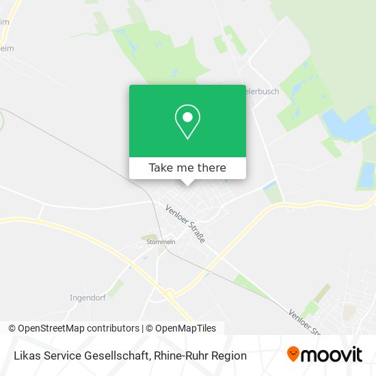 Likas Service Gesellschaft map