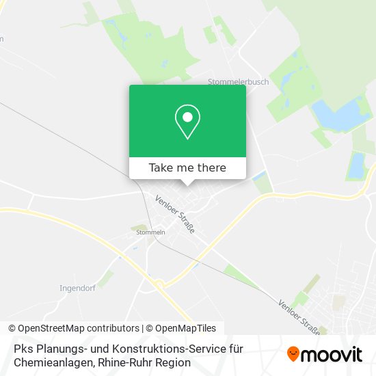 Pks Planungs- und Konstruktions-Service für Chemieanlagen map