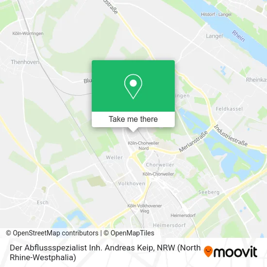 Карта Der Abflussspezialist Inh. Andreas Keip