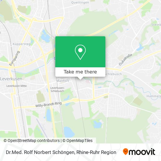 Dr.Med. Rolf Norbert Schöngen map