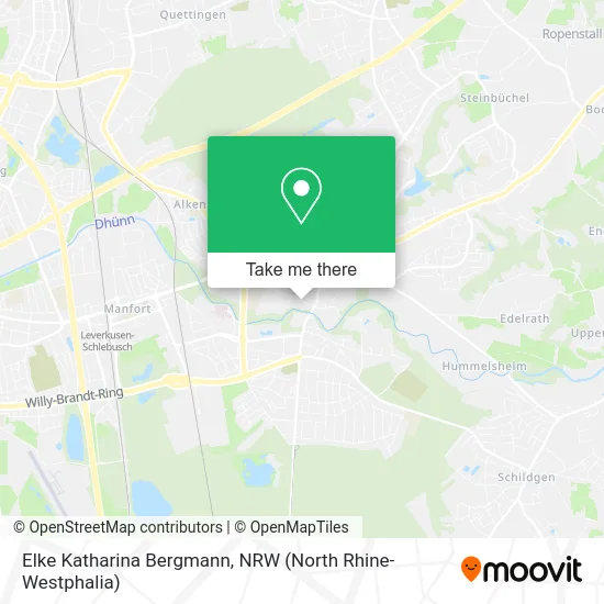 Elke Katharina Bergmann map