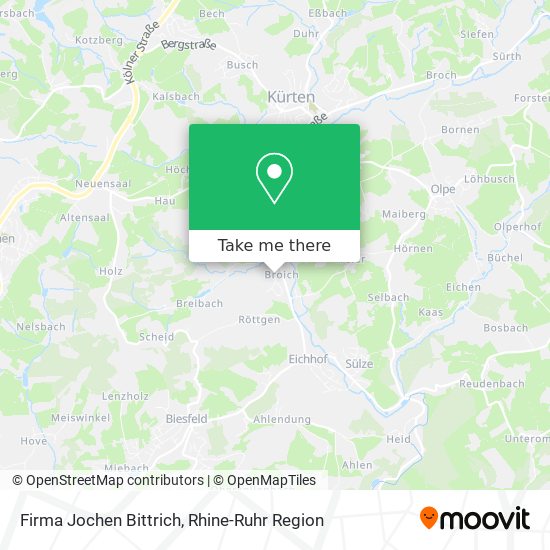 Firma Jochen Bittrich map