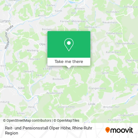 Reit- und Pensionsstall Olper Höhe map