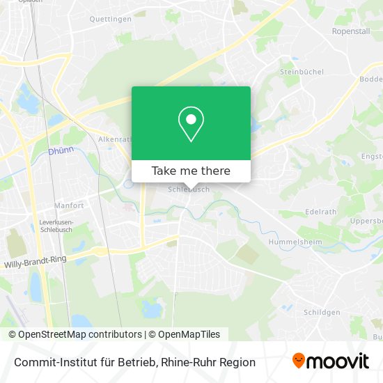 Commit-Institut für Betrieb map