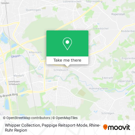 Whipper Collection, Peppige Reitsport-Mode map