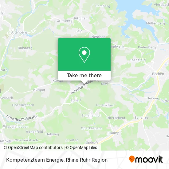 Карта Kompetenzteam Energie