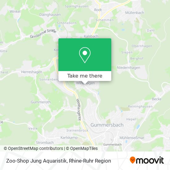 Zoo-Shop Jung Aquaristik map