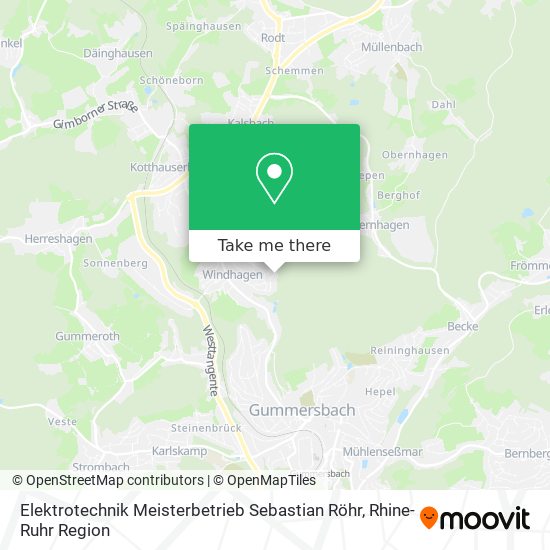 Elektrotechnik Meisterbetrieb Sebastian Röhr map