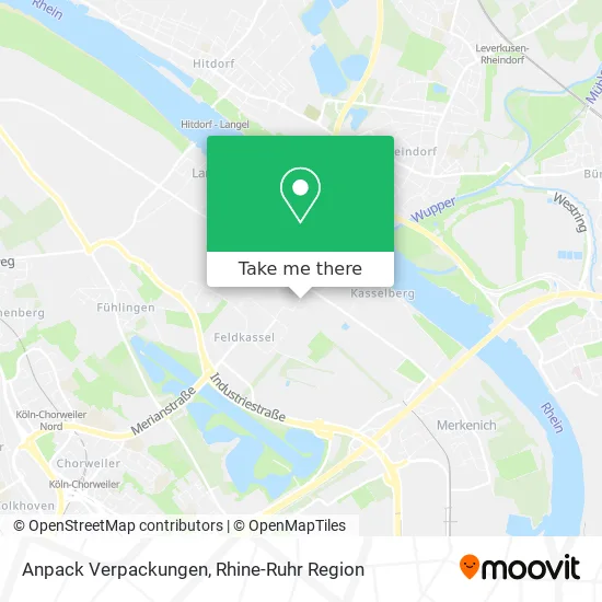 Карта Anpack Verpackungen