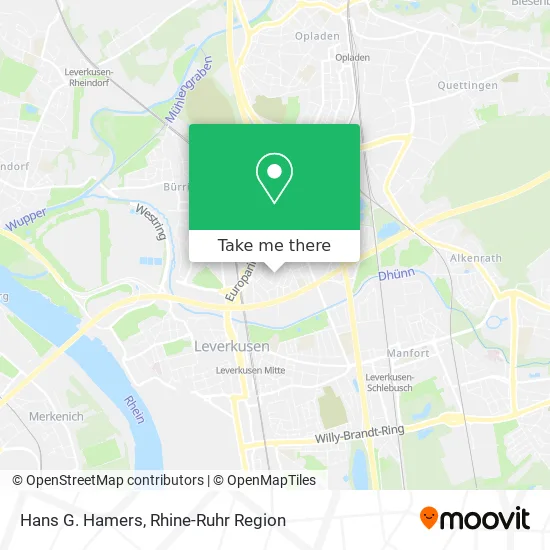 Карта Hans G. Hamers