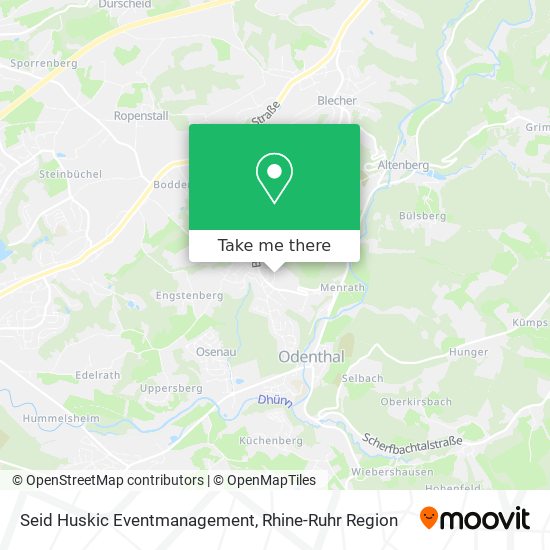 Seid Huskic Eventmanagement map