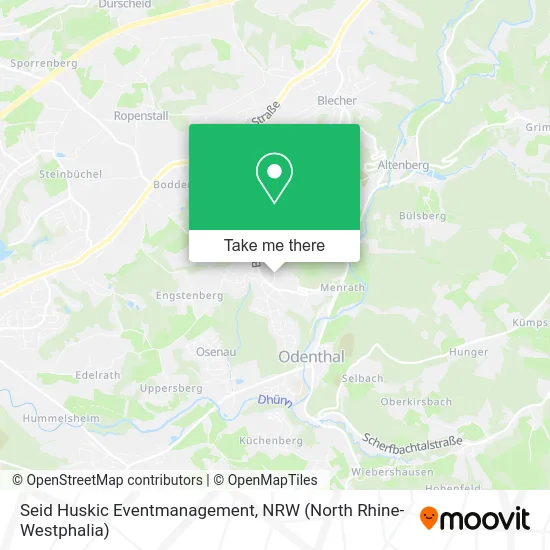 Seid Huskic Eventmanagement map