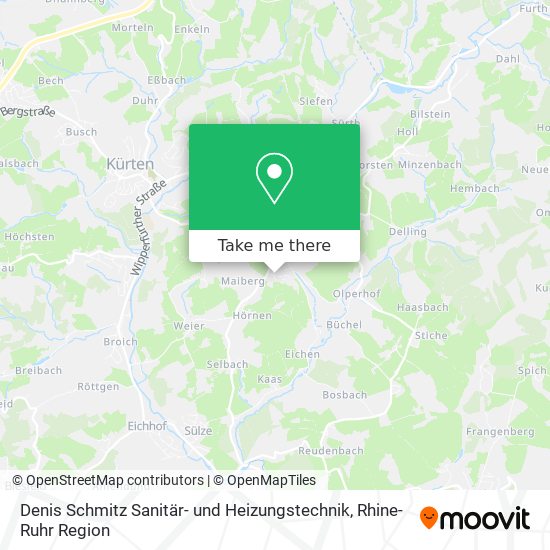 Denis Schmitz Sanitär- und Heizungstechnik map