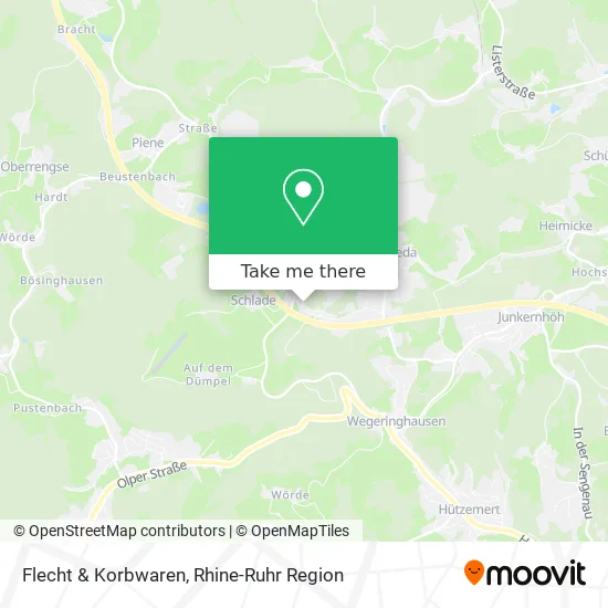 Карта Flecht & Korbwaren