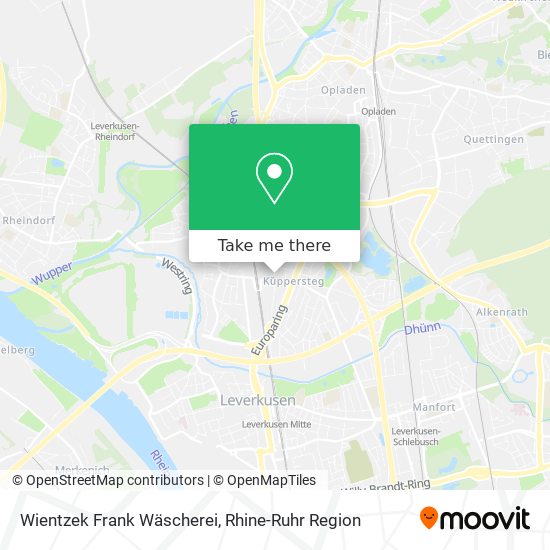 Wientzek Frank Wäscherei map