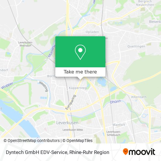 Dyntech GmbH EDV-Service map