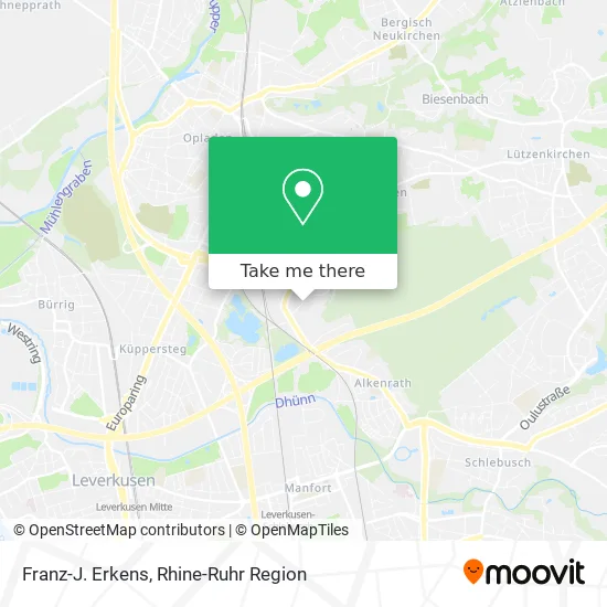 Карта Franz-J. Erkens