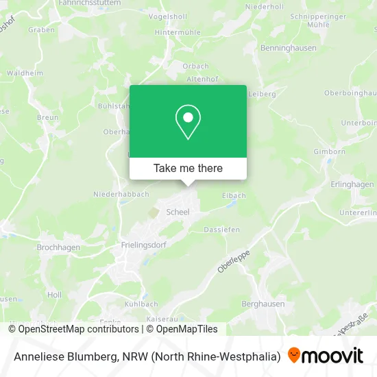 Anneliese Blumberg map