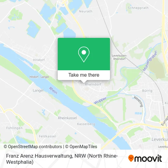 Карта Franz Arenz Hausverwaltung