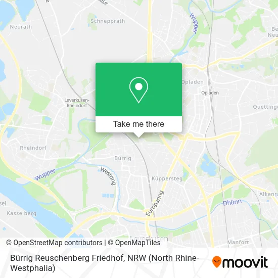 Bürrig Reuschenberg Friedhof map